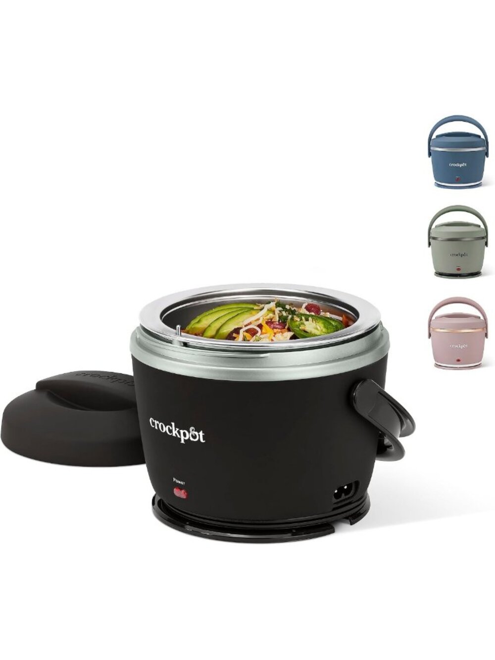 Portable Electric Lunch Box 20oz Food Warmer | Travel & Office Use | Stylish